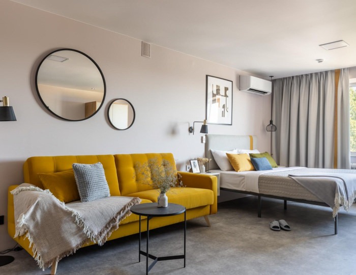 Номер студия люкс с 1 двуспальной кроватью - Апарт-отель Apartments & Hotel Trend / Тренд Бузулук