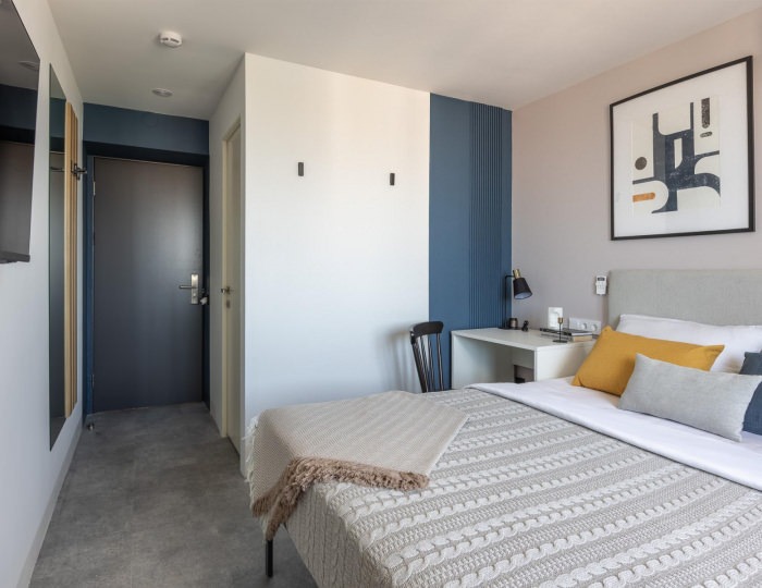 Номер стандарт комфорт с 1 двуспальной кроватью - Апарт-отель Apartments & Hotel Trend / Тренд Бузулук