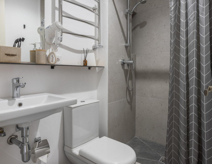 Номер стандарт комфорт с 1 двуспальной кроватью - Апарт-отель Apartments & Hotel Trend / Тренд Бузулук