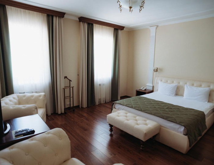Номер комфорт с 1 двуспальной кроватью - Отель Grand Hotel / Гранд Отель Оренбург