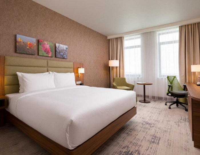 Номер стандарт для людей с ограниченными возможностями - Отель Hilton Garden Inn Orenburg / Хилтон Гарден Инн Оренбург