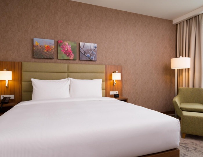 Номер стандарт для людей с ограниченными возможностями - Отель Hilton Garden Inn Orenburg / Хилтон Гарден Инн Оренбург