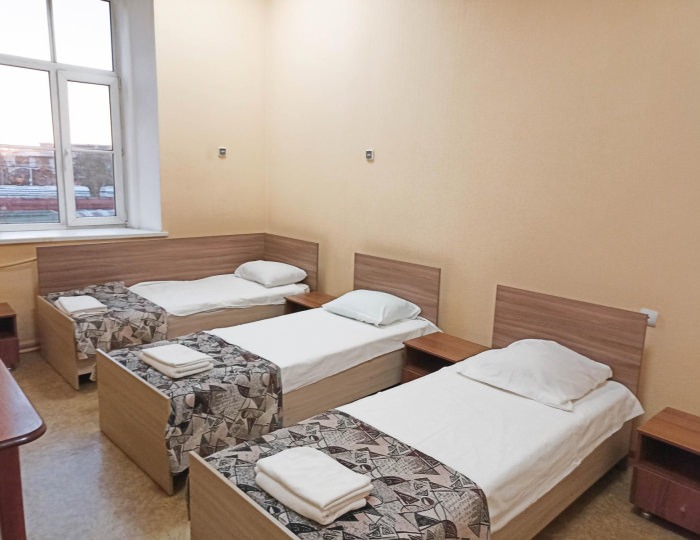 Кровать в 4-местном общем номере - Отель Smart Hotel KDO Оренбург / Смарт КДО Оренбург