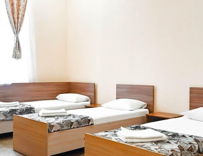 Кровать в 4-местном общем номере - Отель Smart Hotel KDO Оренбург / Смарт КДО Оренбург