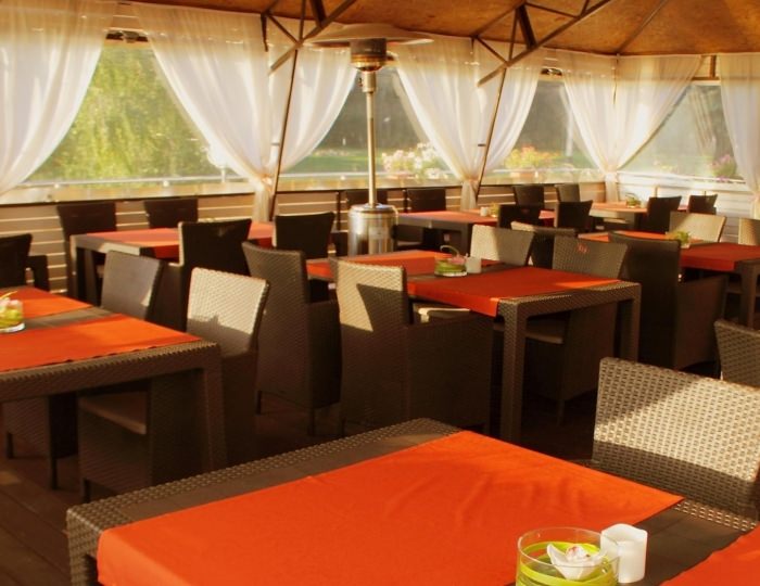 Летнее кафе Aquamqrine - Оздоровительный комплекс «Клязьма» Поведники