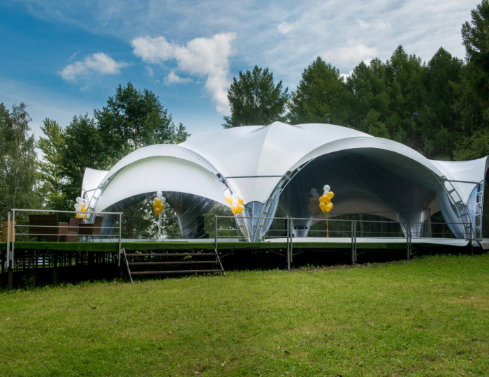 Большой шатёр - Оздоровительный комплекс «Клязьма» Поведники