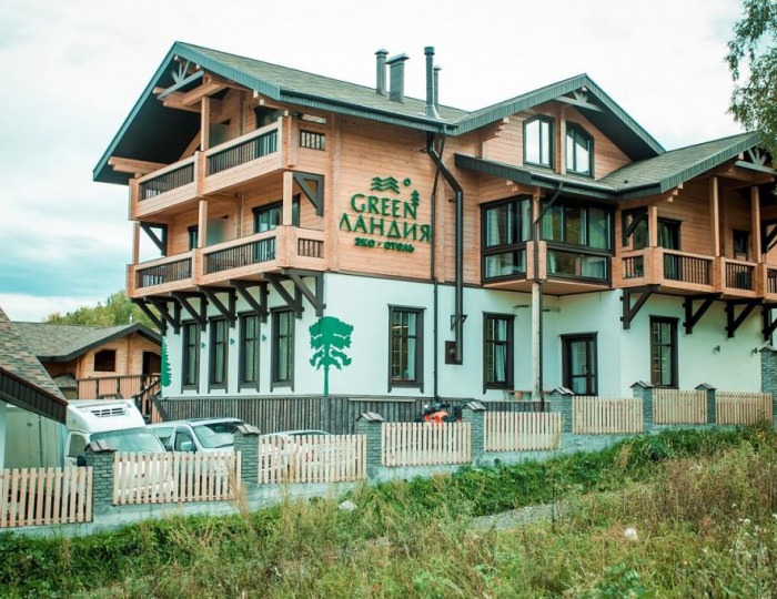 Загородный отель Green Ландия / Грин Бирюзовая Катунь