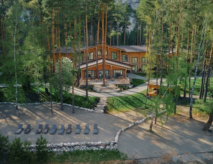 Отель Grand Chalet Altay / Гранд Шале Алтай Бирюзовая Катунь