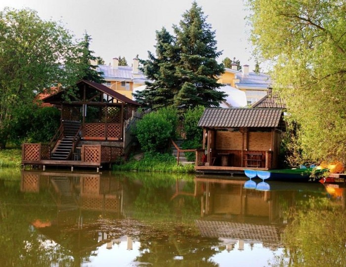 Беседки барбекю - Отель «Тропикана Парк»