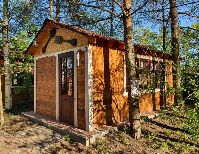 Домики с мангалом - Арт-отель «Форт Колесник» Санкт-Петербург