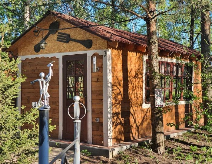 Домики с мангалом - Арт-отель «Форт Колесник» Санкт-Петербург