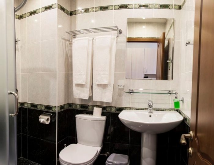 СТАНДАРТНЫЙ 2-МЕСТНЫЙ НА ЦОКОЛЬНОМ ЭТАЖЕ - Бутик-отель «Ахиллеон Парк»