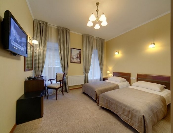 СТАНДАРТ с двуспальной или 2 односпальными кроватями - Гостевой дом «Соната на Невском 11»