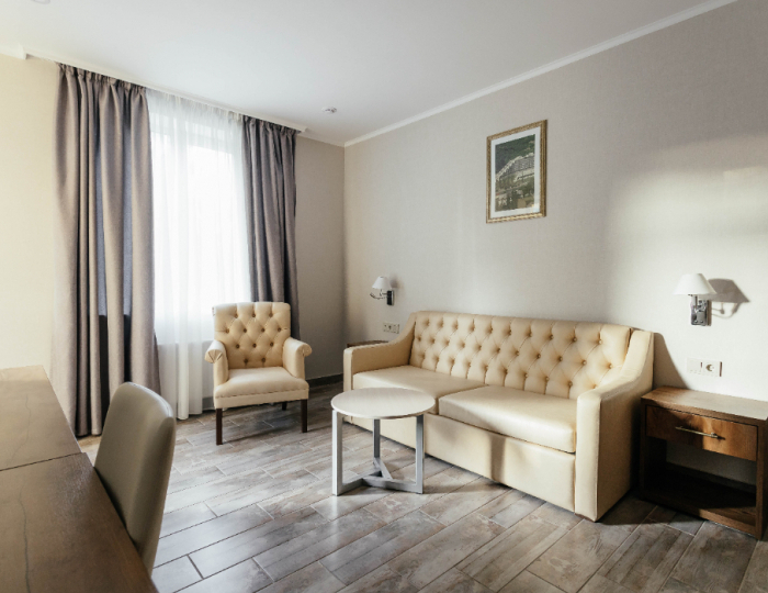 2-местное 3-комн. апартаменты Вилла Alashara - Отель Amza Park Hotel / Амза Гагра