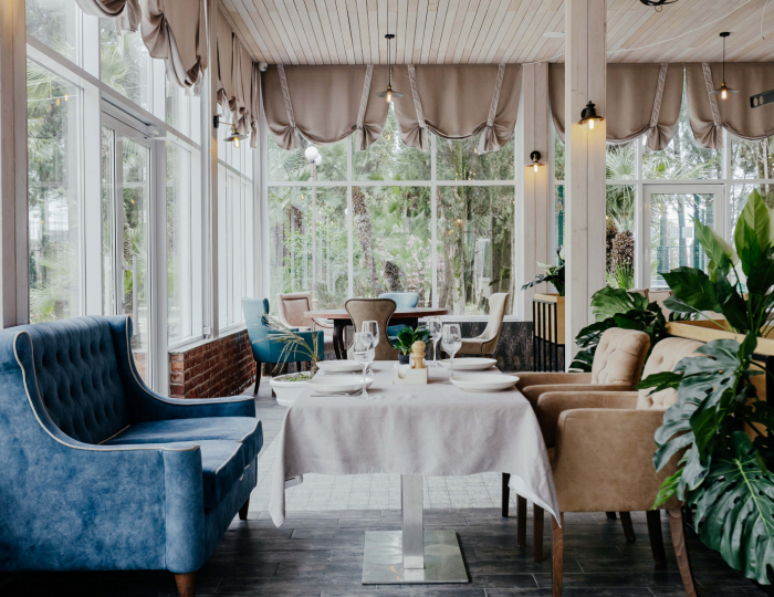 Рестораны и бары - Отель Amza Park Hotel / Амза Гагра