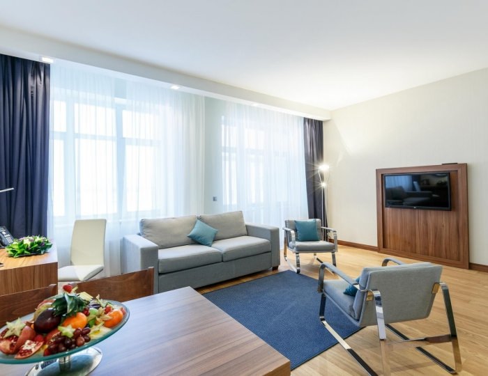 Апартаменты с 2 спальнями и видом на реку - Отель Radisson Resort & Residences Zavidovo / Рэдиссон Завидово