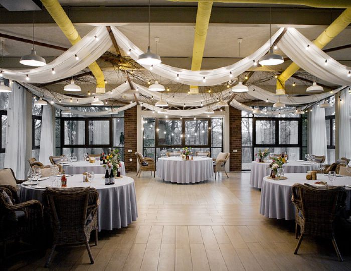 Банкетный зал Loft - Отель Welna Eco Spa Resort / Велна Эко Спа Резорт