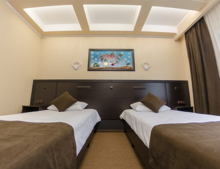 Двухместный номер "Твин" с 2 отдельными кроватями "стандарт" - Гостевой дом «Ключотель»