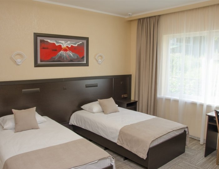 Двухместный номер "Твин" с 2 отдельными кроватями "стандарт" - Гостевой дом «Ключотель»