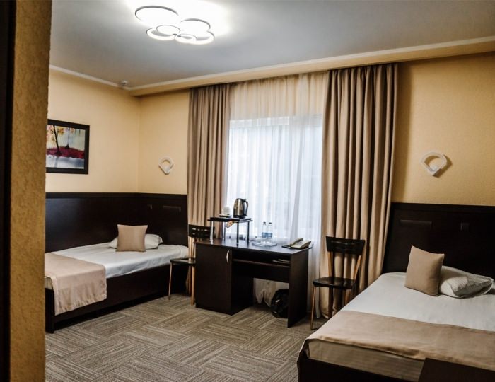 Двухместный номер "Твин" с 2 отдельными кроватями "улучшенный" - Гостевой дом «Ключотель»