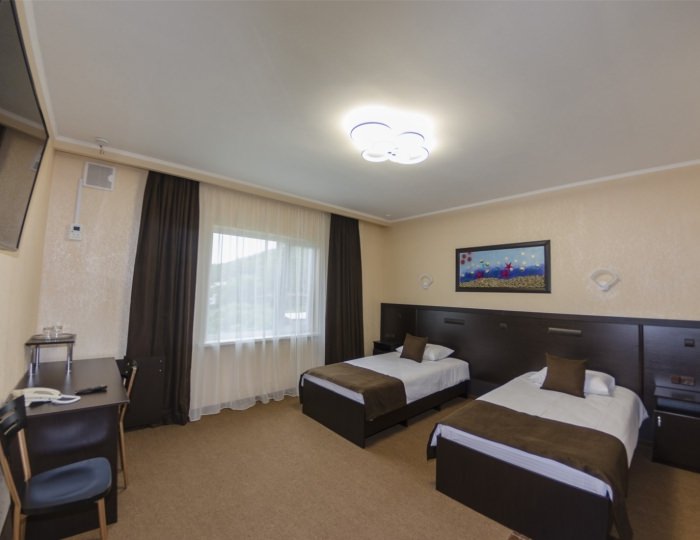 Двухместный номер "Твин" с 2 отдельными кроватями "улучшенный" - Гостевой дом «Ключотель»