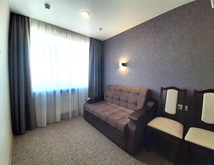 Номер люкс с 1 двуспальной кроватью, 2 звезды - Гостиница «Ессентуки»