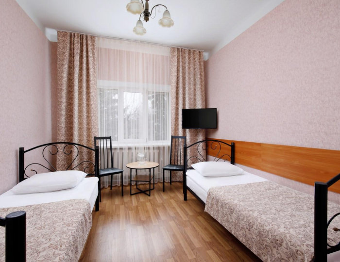 Номер стандарт с 2 односпальными кроватями - Гостиница «Ессентуки»