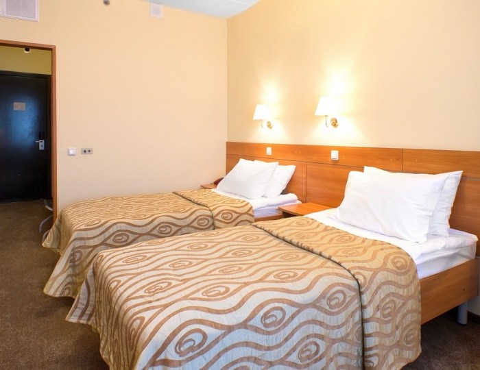 Стандарт c двумя кроватями - Гостиница «Измайлово Бета»