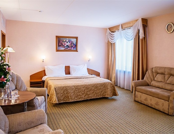 Стандарт ДЕЛЮКС однокомнатный с широкой кроватью - Гостиница «Измайлово Бета»