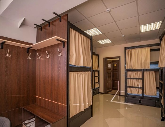 Кровать в 8 местном общем номере - Мини-отель Comfort / Комфорт Петропавловск-Камчатский