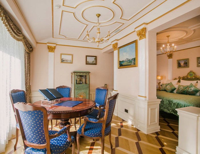 Люкс Премьер с Террасой - Отель Trezini Palace Hotel / Дворец Трезини