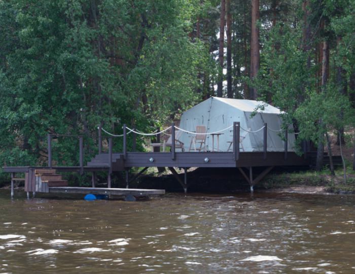 VIP - палатка - Гостиничный комплекс «Конаково Ривер Клаб»