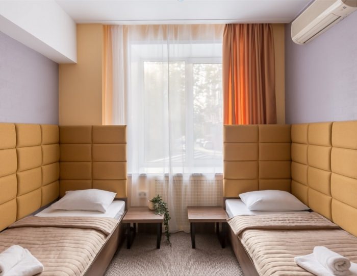 Улучшенный двухместный номер с 2 отдельными кроватями - Гостиница Myhotel24 Voikovskaya