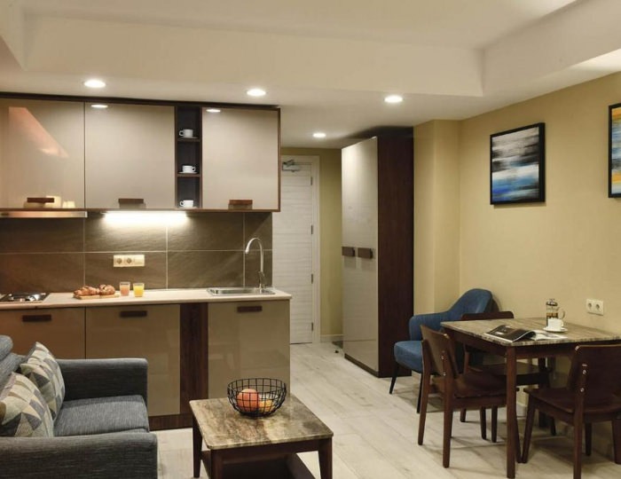 Apartment 4-местный (TWIN, Large) - Отель Gudauri Hills Residence / Гудаури Хилс Резиденс