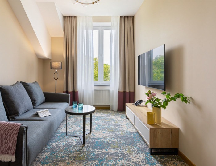 Джуниор сюит 2-местный 2-х комнатный - Отель Berry Hotel & Spa / Бэрри Светлогорск