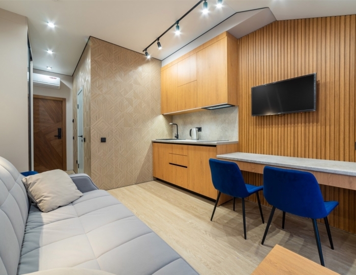 Студио с диваном - Апарт-отель «Undersun Булгаков» Сочи