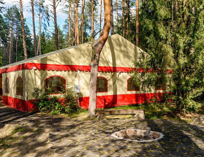 Шатер на Лесном озере - Природный курорт «Яхонты Ногинск»