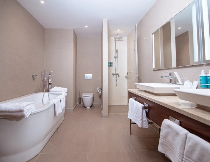 Люкс с одной большой кроватью - Отель Novotel Fit Krasnaya Polyana / Новотель Фит Красная Поляна