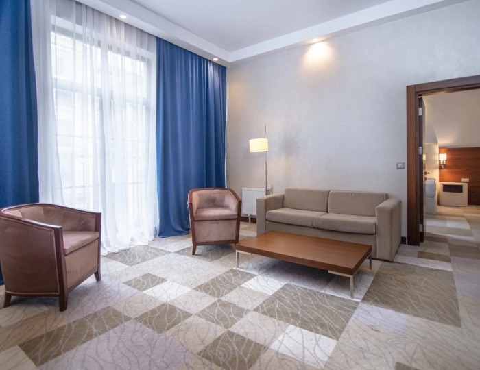 Люкс Супериор с одной большой кроватью - Отель Novotel Fit Krasnaya Polyana / Новотель Фит Красная Поляна