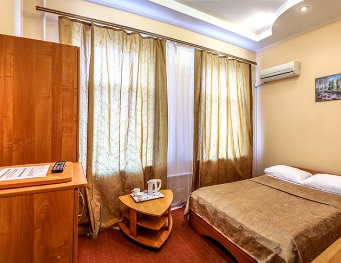 Стандарт однокомнатный дабл с кондиционером - Гостиница «Волна» Самара