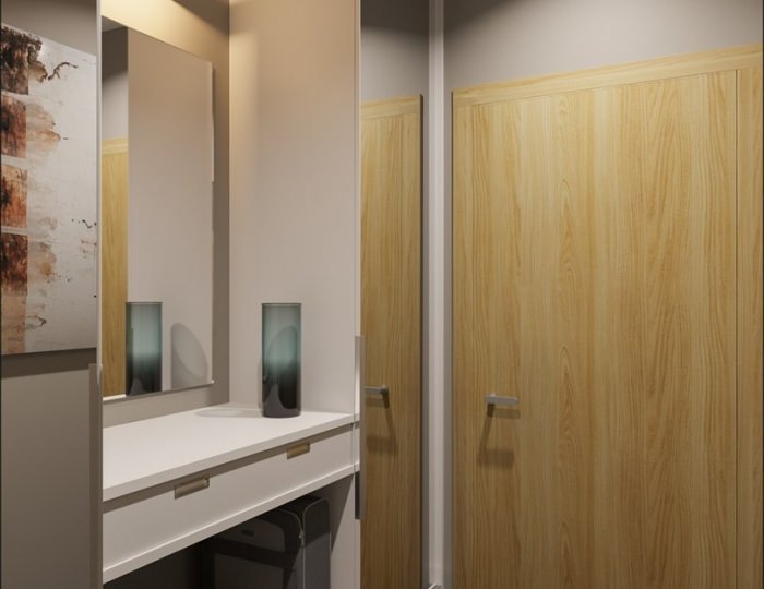 Роскошный трехместный номер с балконом - Отель «Шертон»