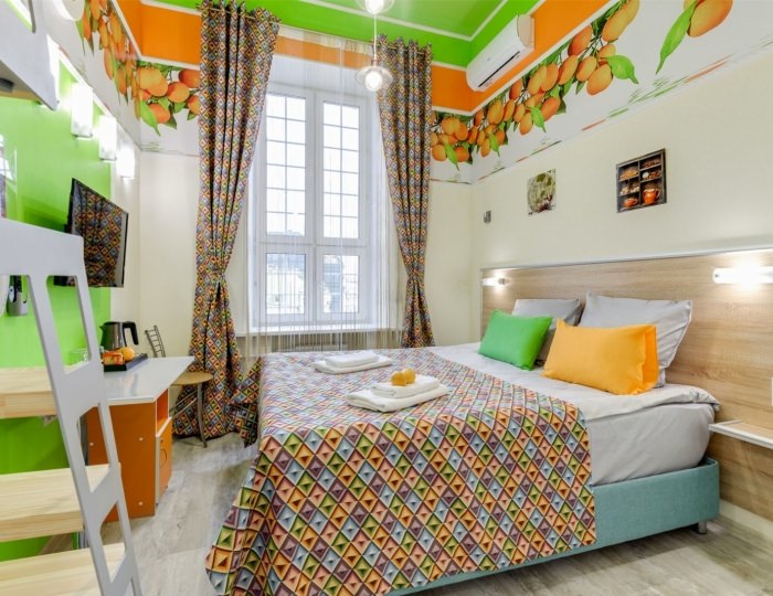 DBL comfort (oranges) - Гостиница «АВИТА Красные ворота»