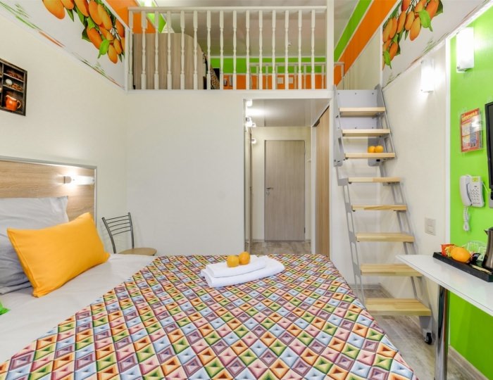 DBL comfort (oranges) - Гостиница «АВИТА Красные ворота»