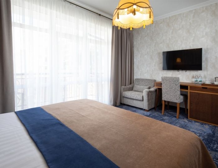 Стандарт 2-местный вид на бассейн (с доп.местом) - Гостиничный комплекс «Дача» Геленджик