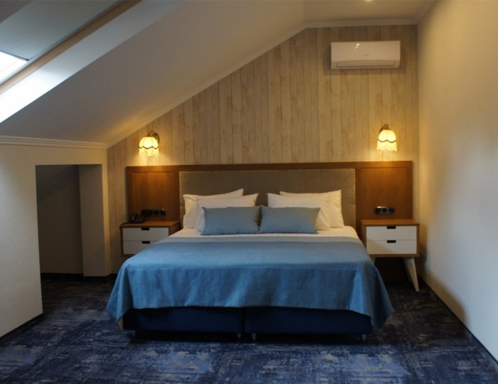 Апартамент с одной спальней и гостиной - Гостиничный комплекс «Дача» Геленджик