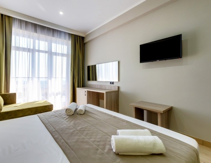 УЛУЧШЕННЫЙ СТАНДАРТ С ВИДОМ НА ПАРКОВУЮ ЗОНУ - Отель Family Pride Inn / Фэмили Прайд Инн Витязево