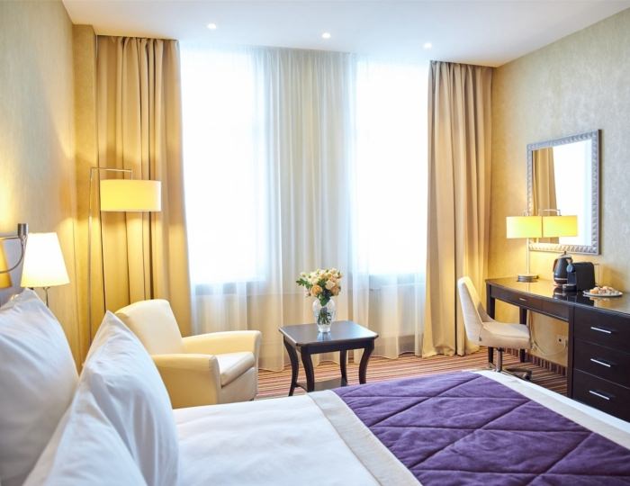 Стандарт с одной кроватью | Вид на Неву - Отель River Palace / Ривер Палас Санкт-Петербург