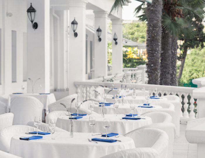 Терраса ресторана Ла Веранда - Отель Riviera Sunrise Resort & SPA / Ривьера Санрайз