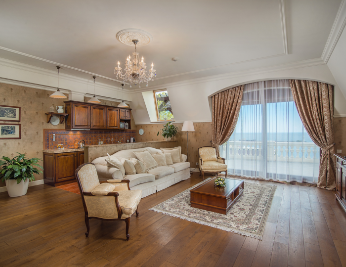 Пентхаус Императорский 4-местный 3-комнатный - Отель Villa Elena / Вилла Елена Ялта