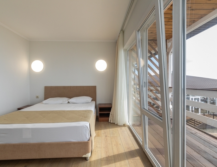 2-Х МЕСТН. КОТТЕДЖ СТАНДАРТ+доп.место (п. Морской) - Дом отдыха «Золотые пески» Пицунда